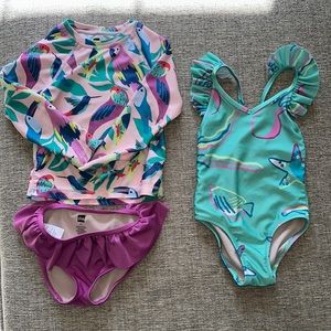 Tea Collection Swim bundle! 3T/4